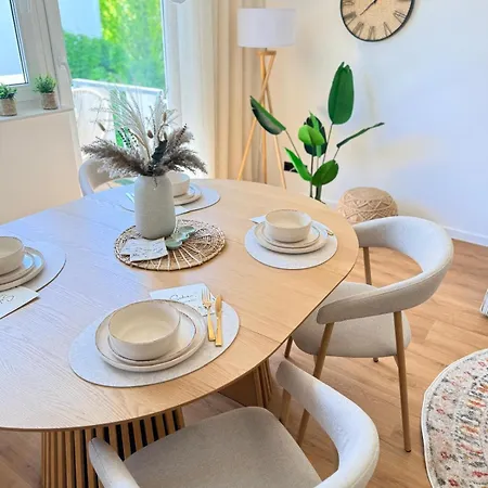 شقة Stilvolles Boho-apartment Nahe Mainz Mit Balkon & Parkplatz بودينهايم