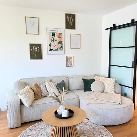 Stilvolles Boho-apartment Nahe Mainz Mit Balkon & Parkplatz *