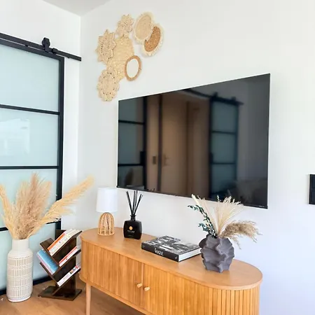 Stilvolles Boho-apartment Nahe Mainz Mit Balkon & Parkplatz 아파트 보덴하임