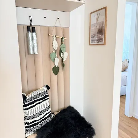 Stilvolles Boho-apartment Nahe Mainz Mit Balkon & Parkplatz 아파트 *