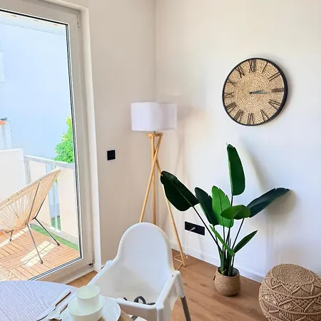 Stilvolles Boho-apartment Nahe Mainz Mit Balkon & Parkplatz 아파트